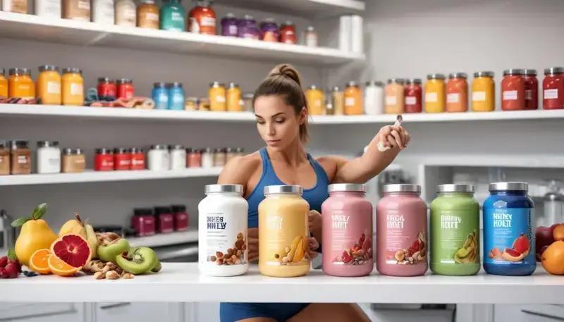 Principais marcas de whey protein para mulheres no mercado