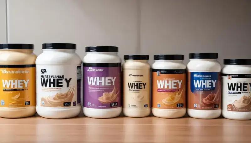 Comparação de preços de diferentes marcas de whey protein Comparação de preços de diferentes marcas de whey protein
